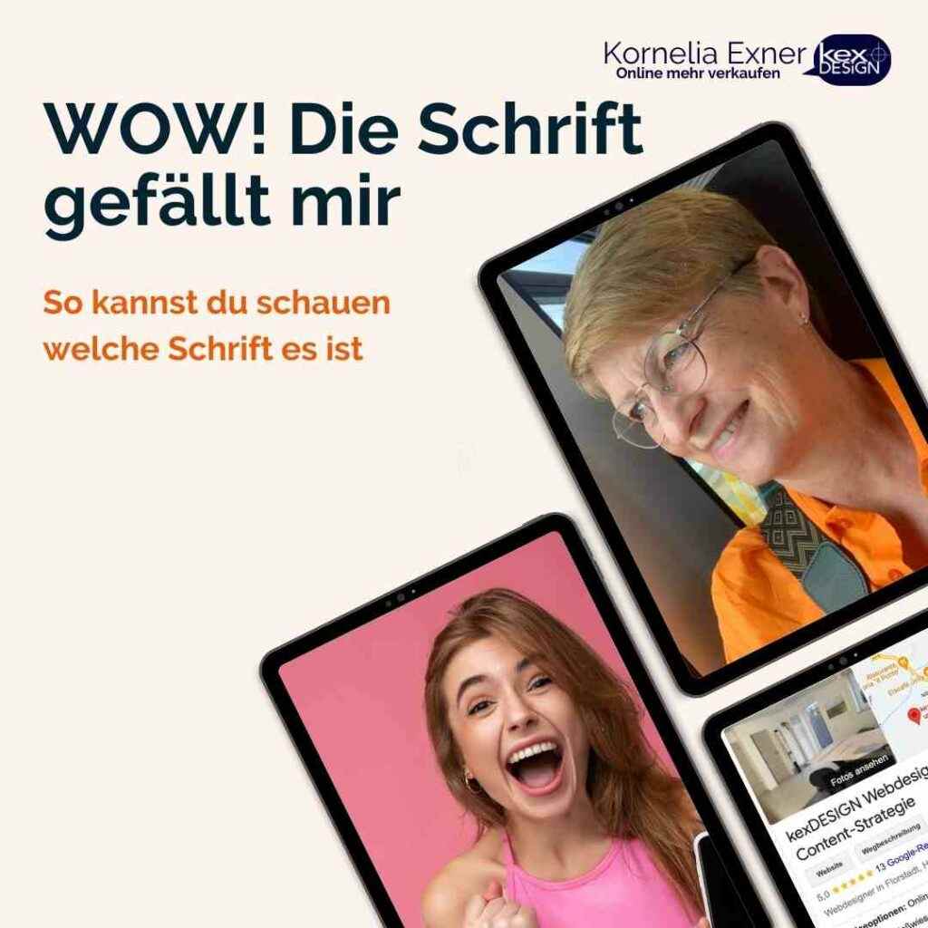 Die Schrift gefällt mir. So kannst du schauen welche Schrift es ist.