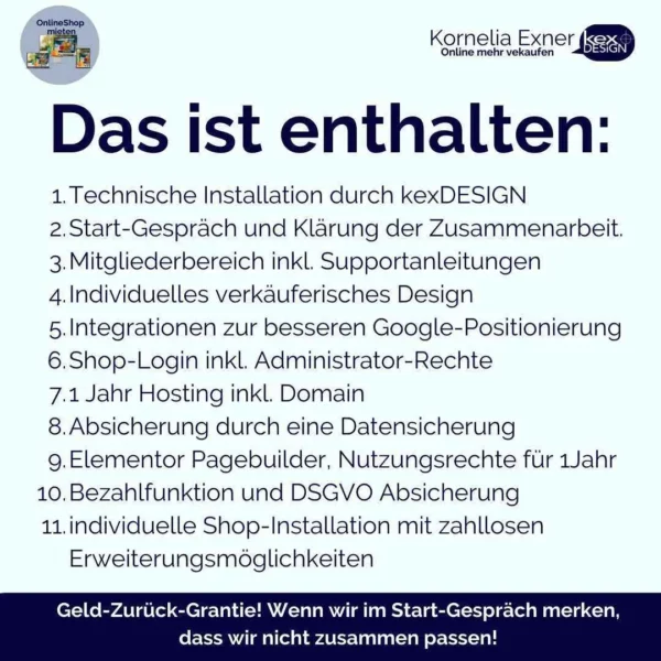Onlineshop mieten – Bild 7