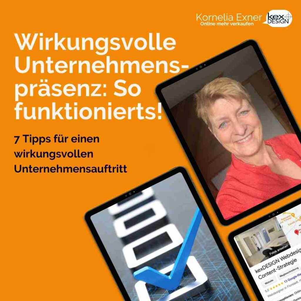 Wirkungsvolle Unternehmenspräsenz