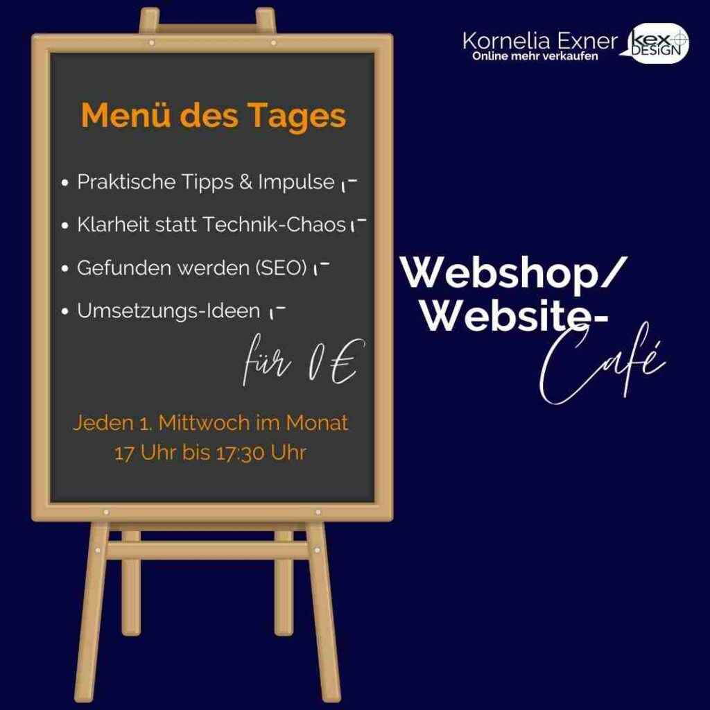 Website Webshop Cafe