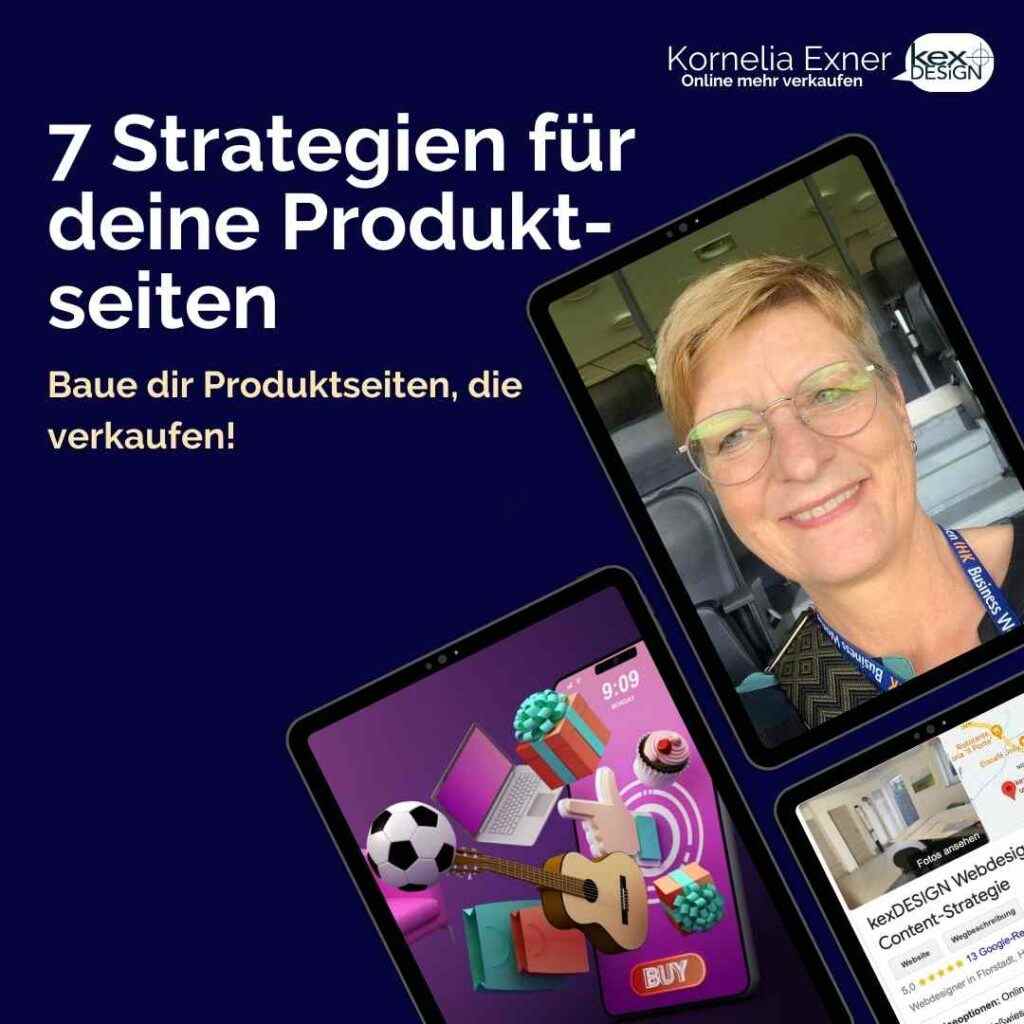 Baue dir Produktseiten, die verkaufen!