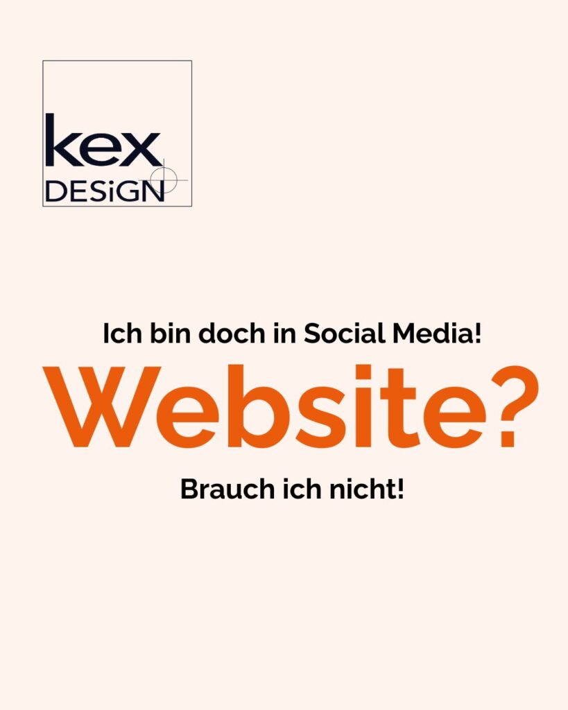 SocialMedia versus Website