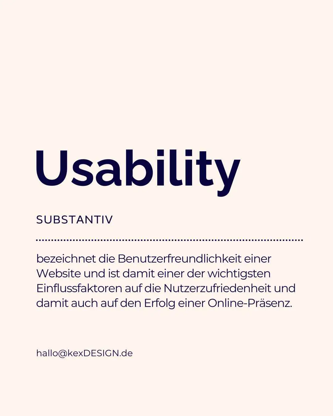 Usability...Was ist das denn?