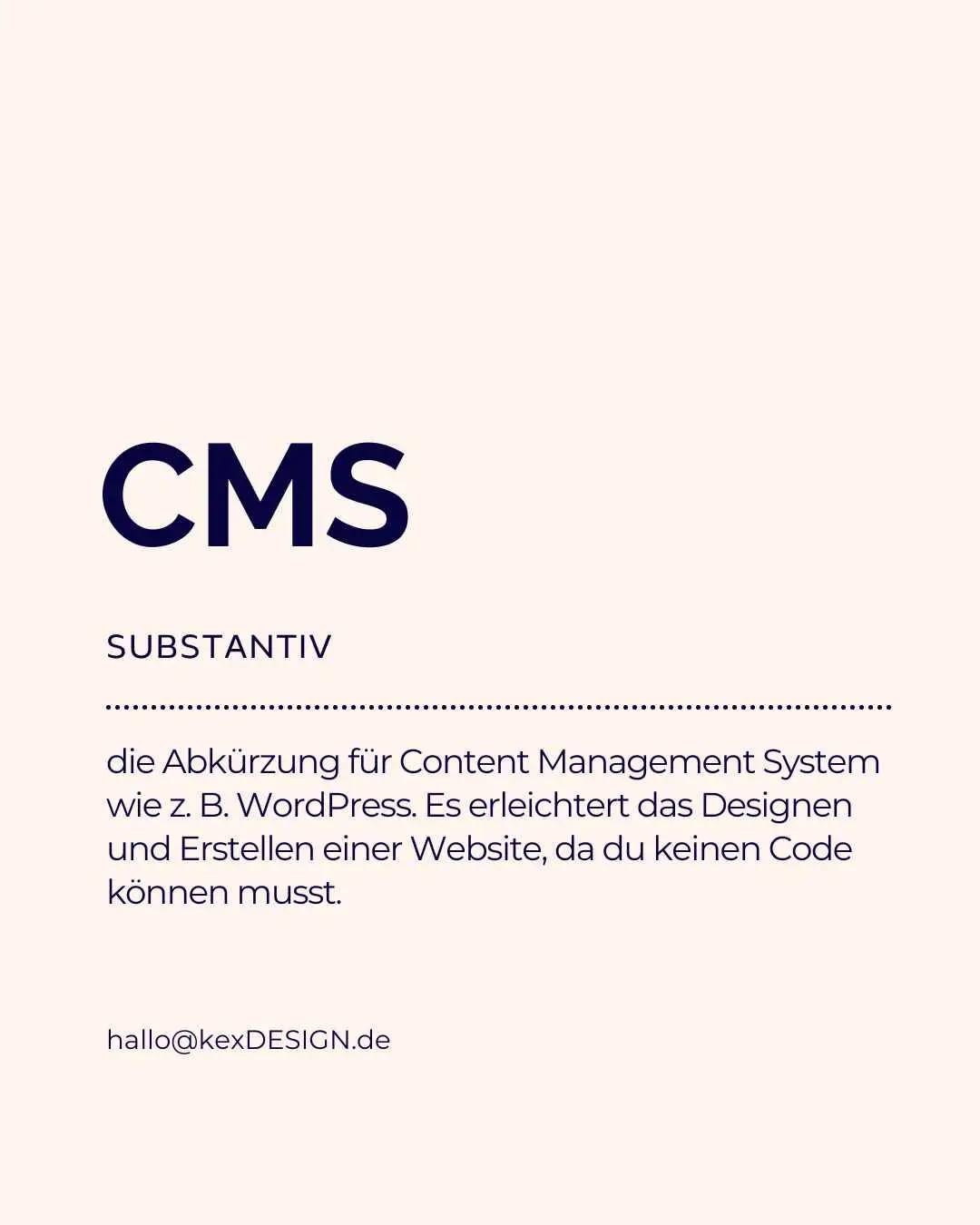 Was uns Wozu ist ein CMS da?