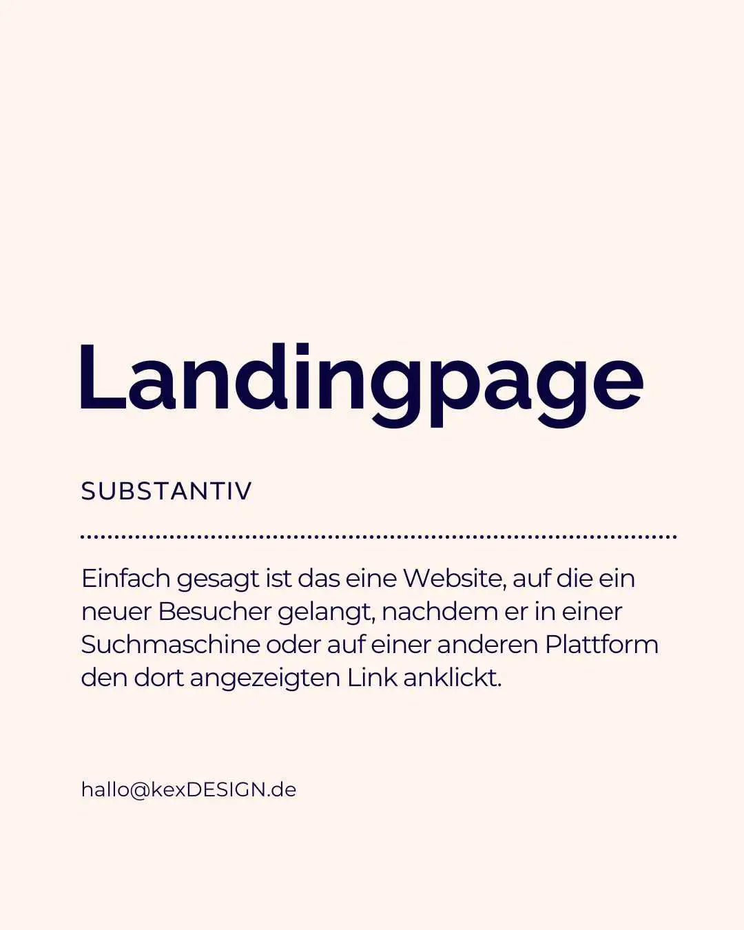 Wenn du ganz gezielt eine Gruppe von Kunden ansprechen willst um zu verkaufen