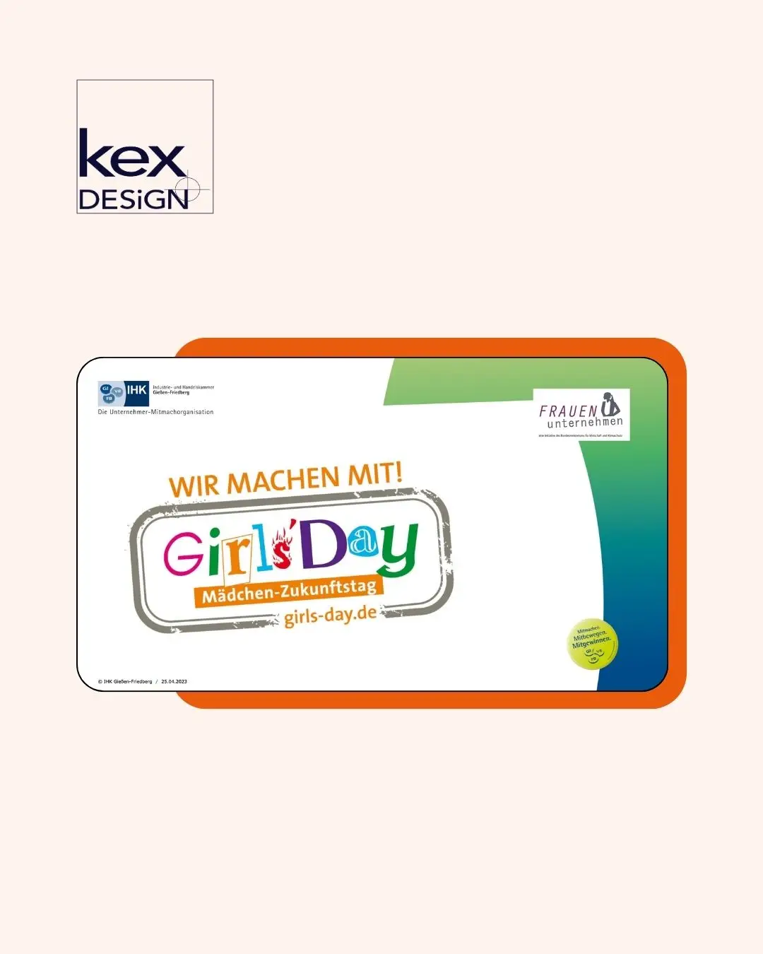 GirlsDay kexDESIGN mit IHK und Frauen Unternehmen
