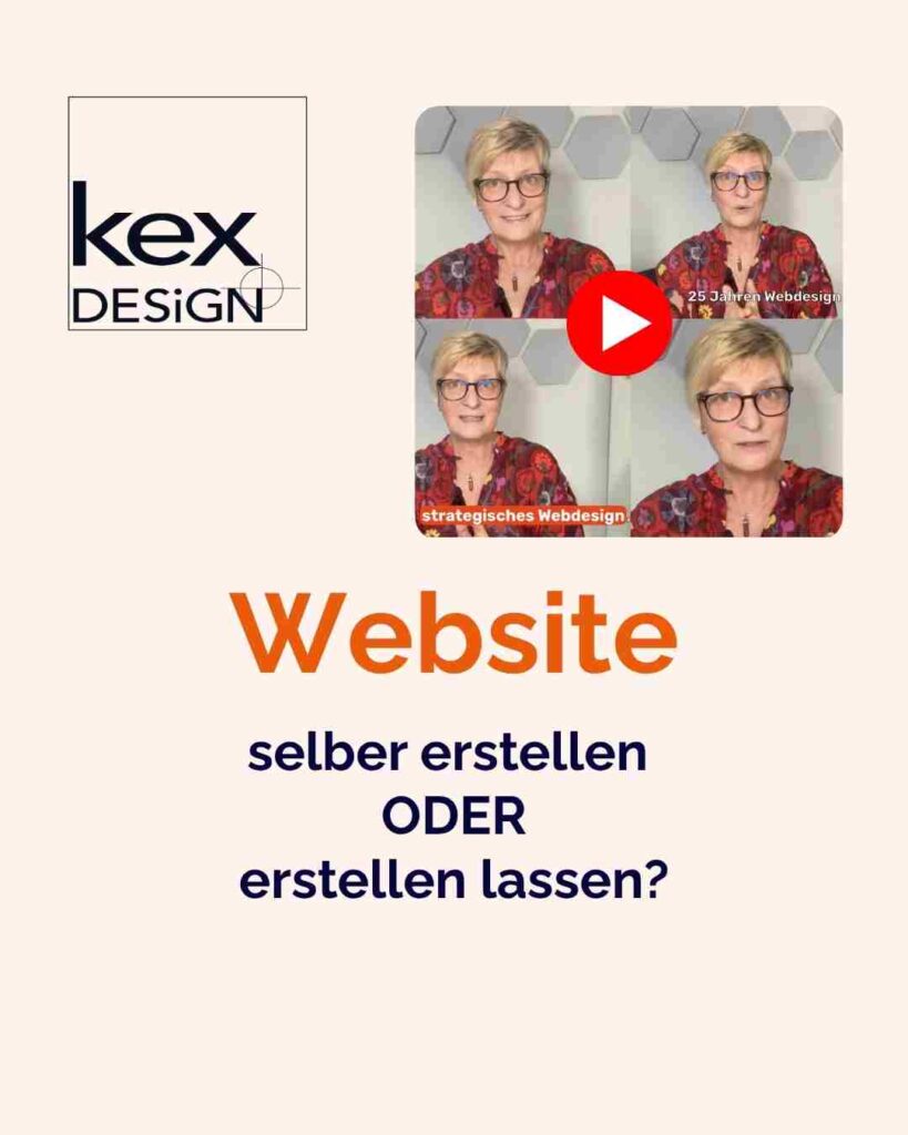 Website selber erstellen vs. erstellen lassen