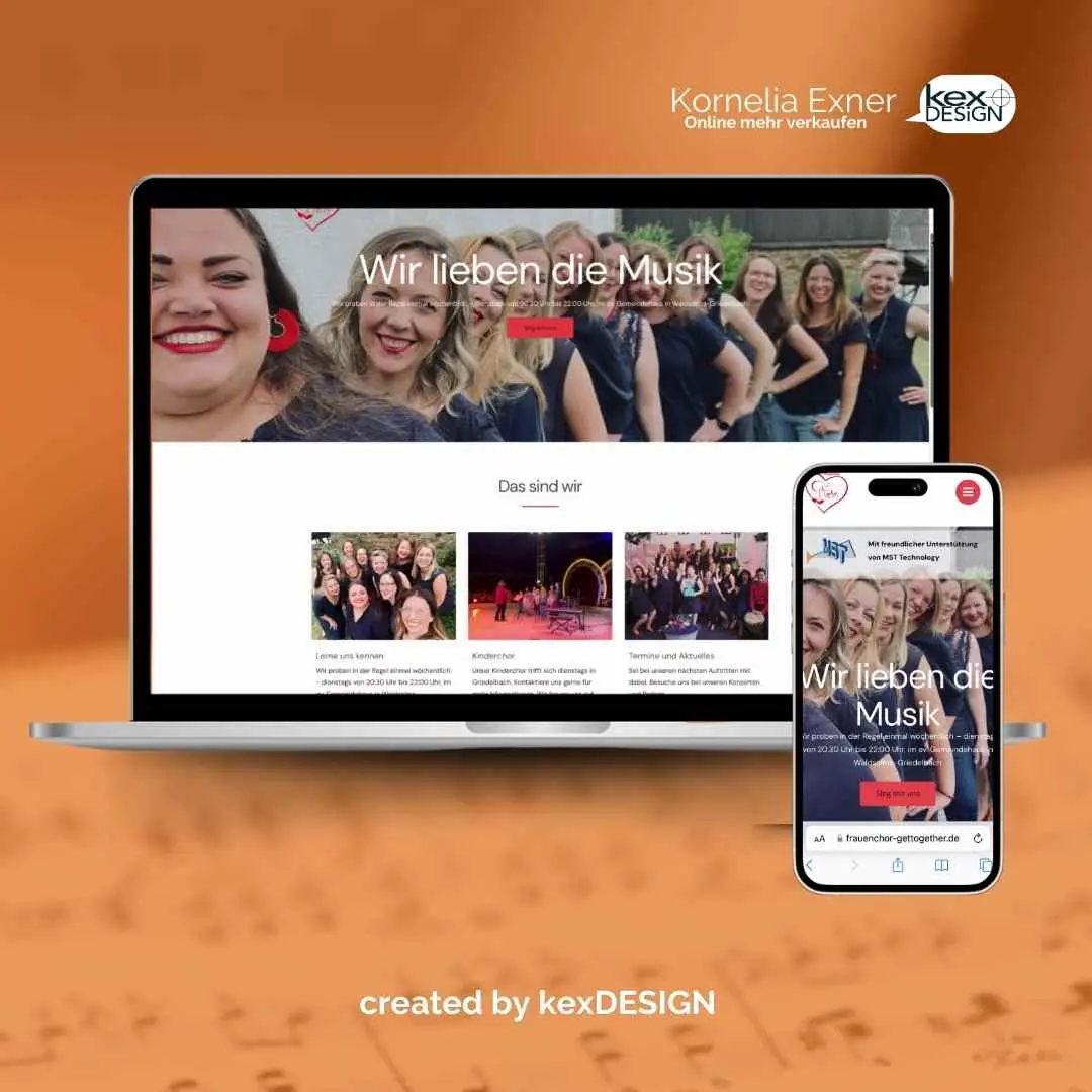 Neue Website Frauenchor