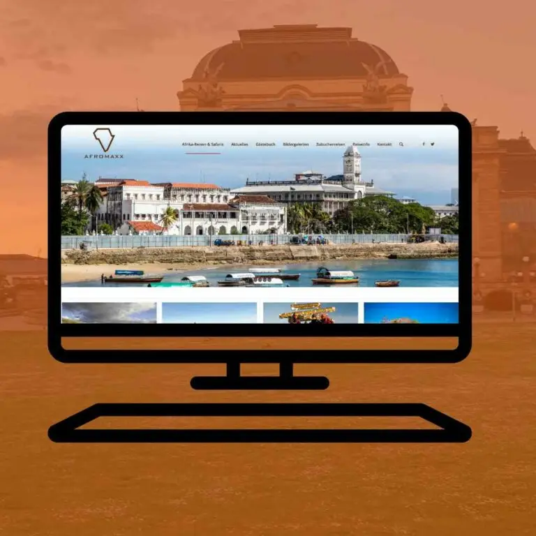 Webdesign für Touristik Hotellerie und Vermieter von Ferienimmobilien 7 Website Reiseveranstalter11 Website