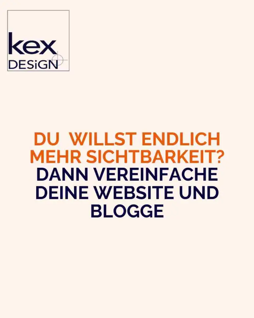 Mehr Sichtbarkeit