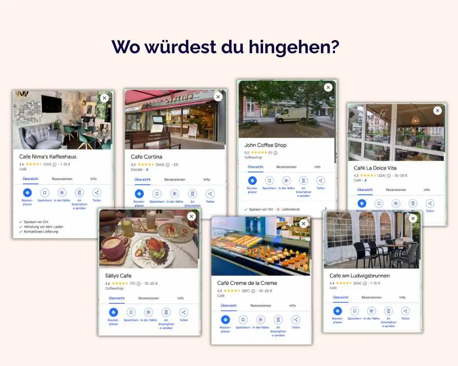 Google Unternehmenseintrag Website