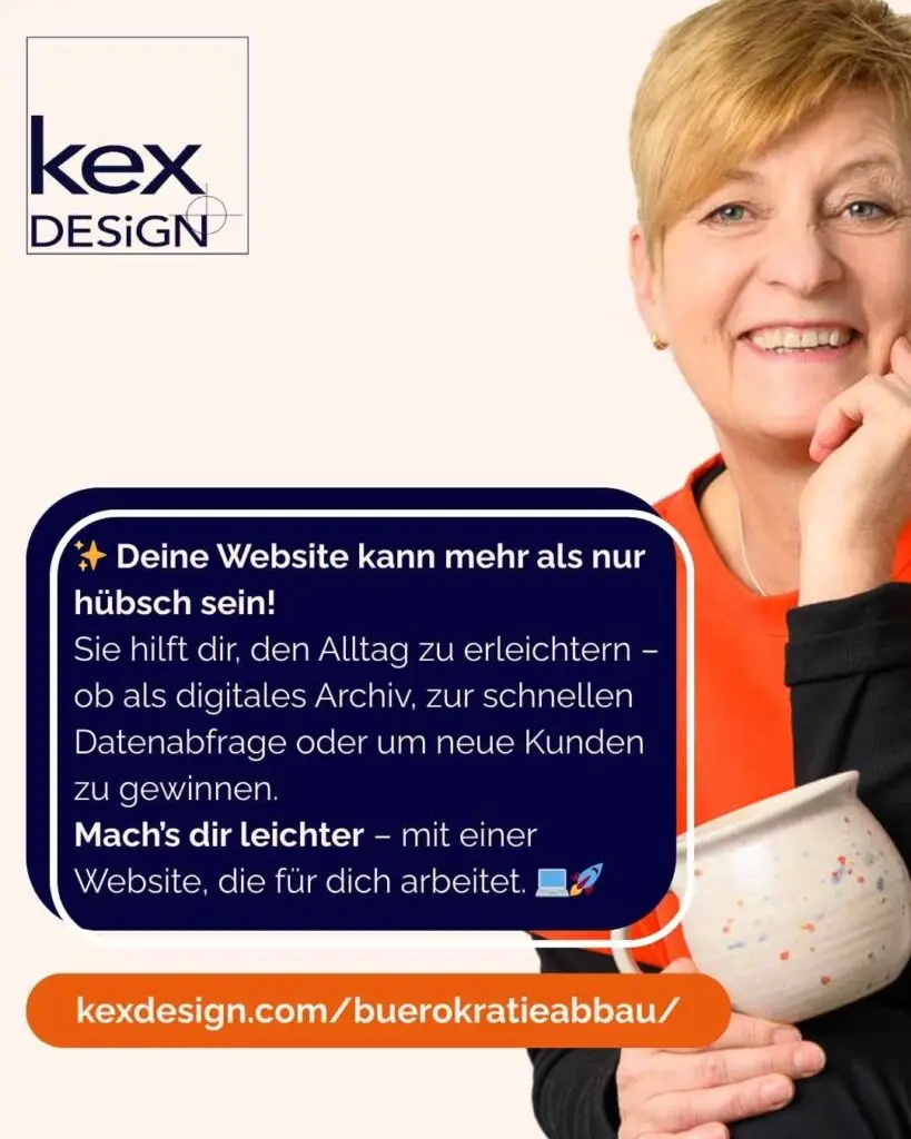 Bürokratiabbau und Webdesign