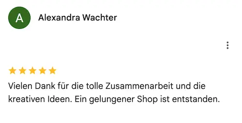 Bewertung Elke