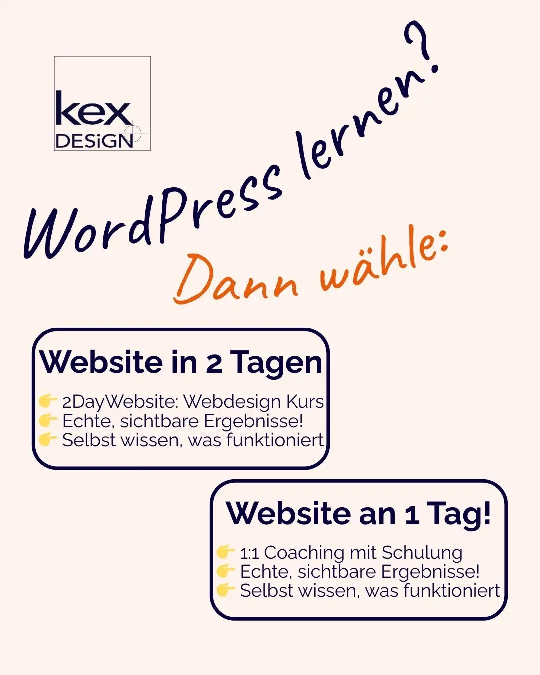 2DayWebsite - Der Kurs für Macher