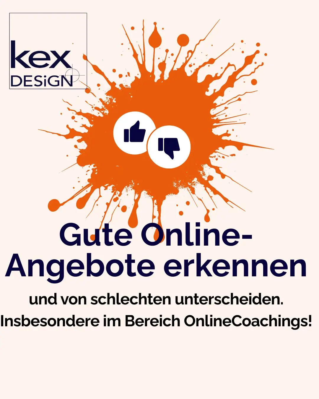 Gute Angebote von schlechten unetrscheiden im Coaching sektor