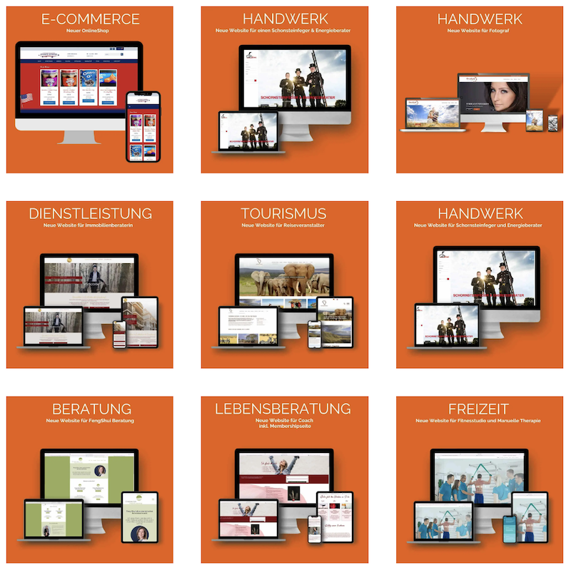 Website Beispiele kexDESIGN