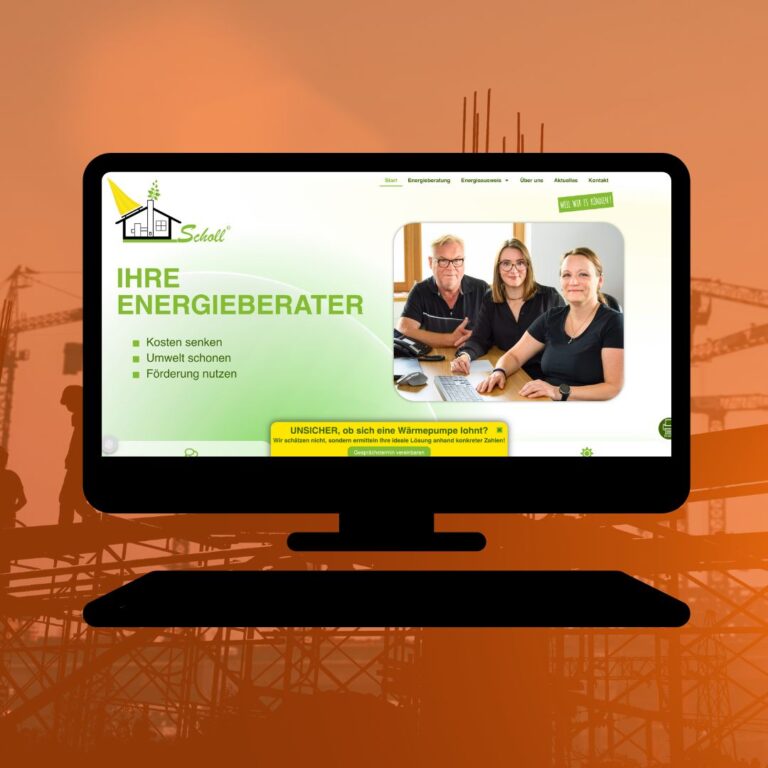 Energieberatung Website handwerk
