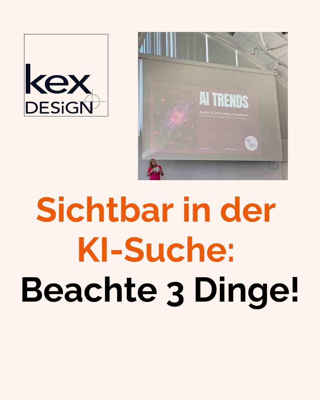 Sichtbar in der KI Suche - beachte 3 Dinge