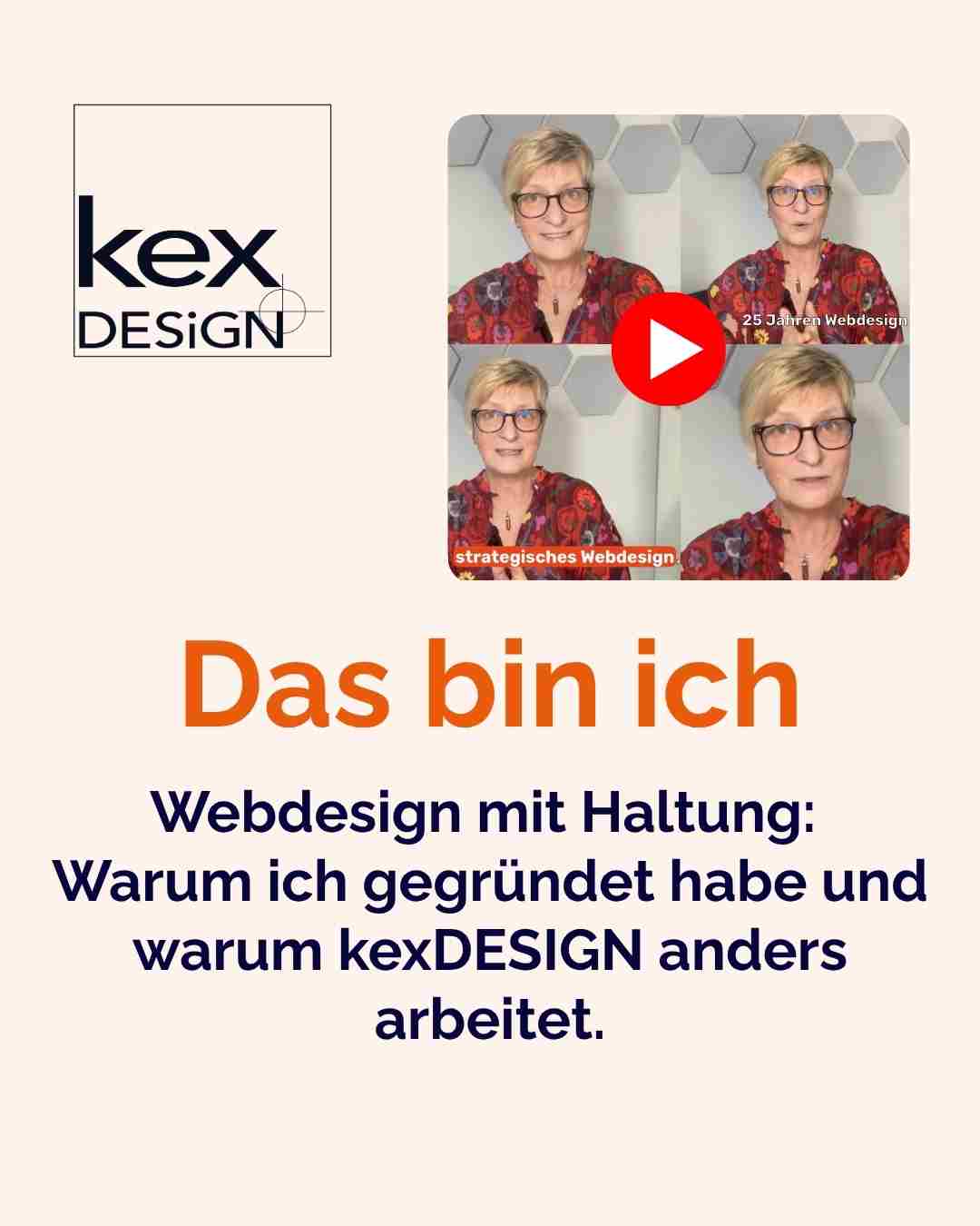 Webdesign mit Haltung für G>ründerInnen