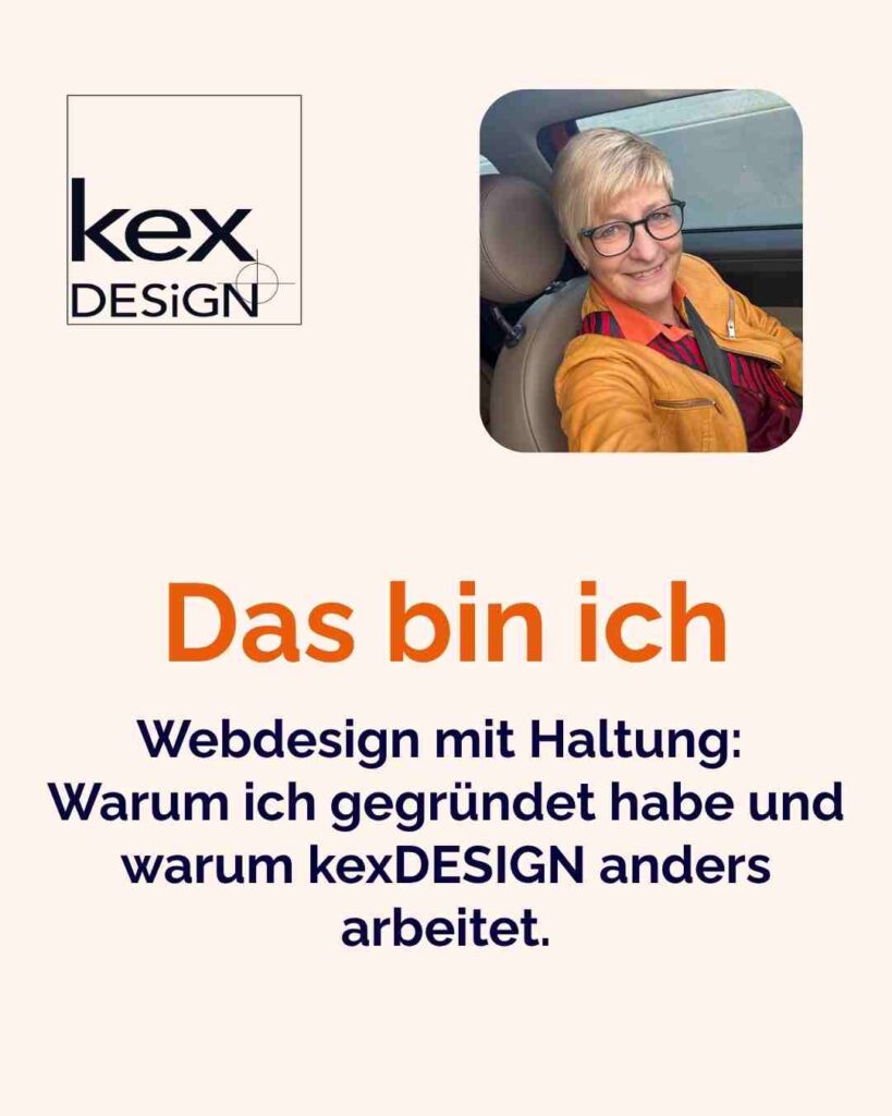 Webdesign mit Haltung für GründerInnen