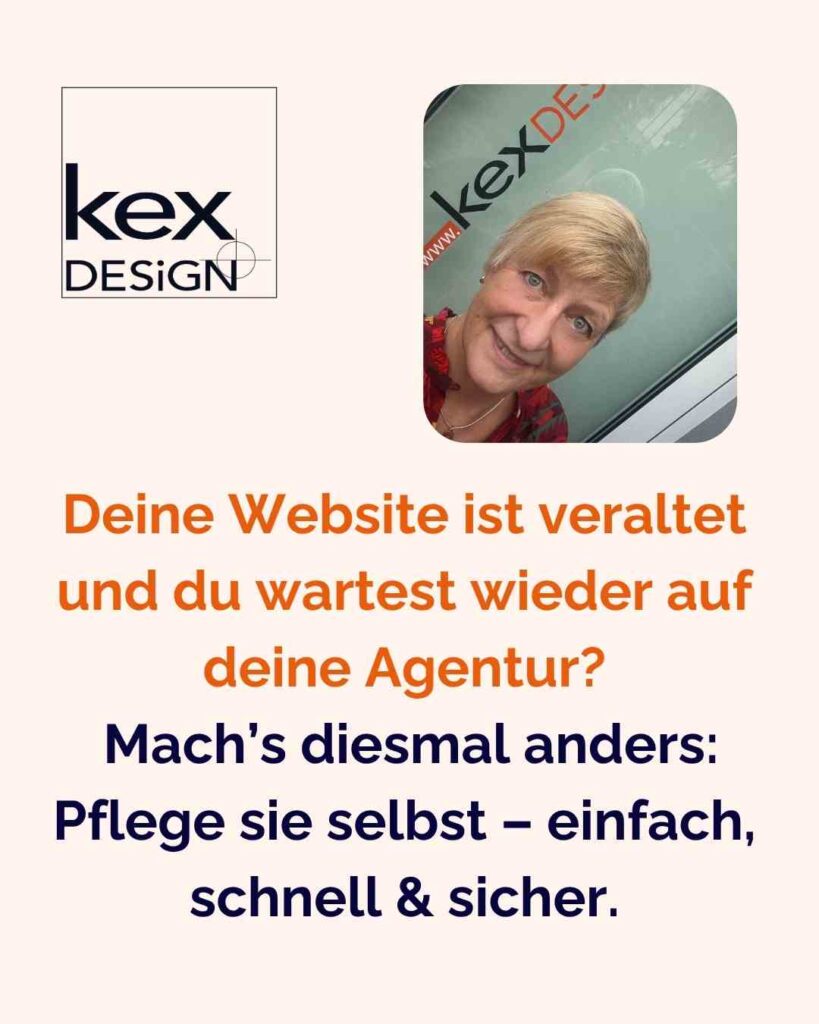 Website selbst pflegen Website