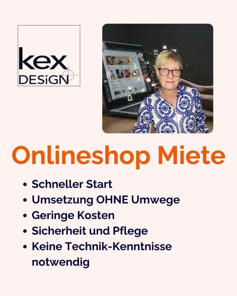 Onlineshop mieten Onlineshop leasen