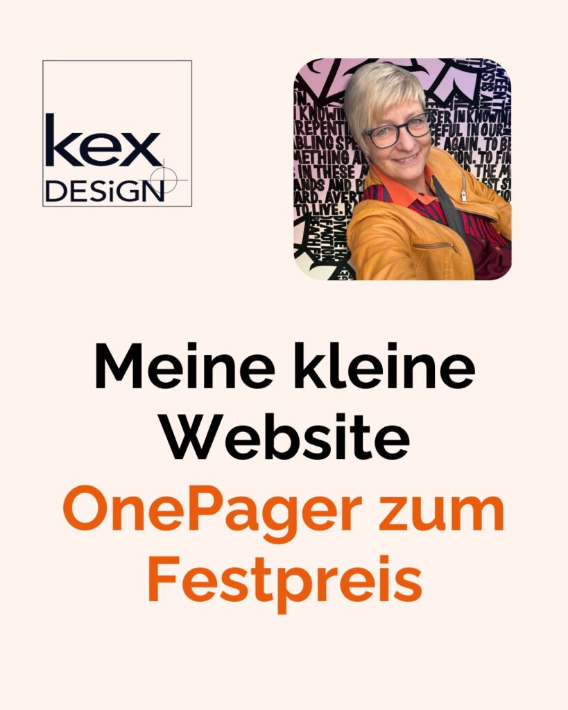 Meine kleine Website: OnePager Website zum Festpreis 13 OnePager Website zum Festpreis