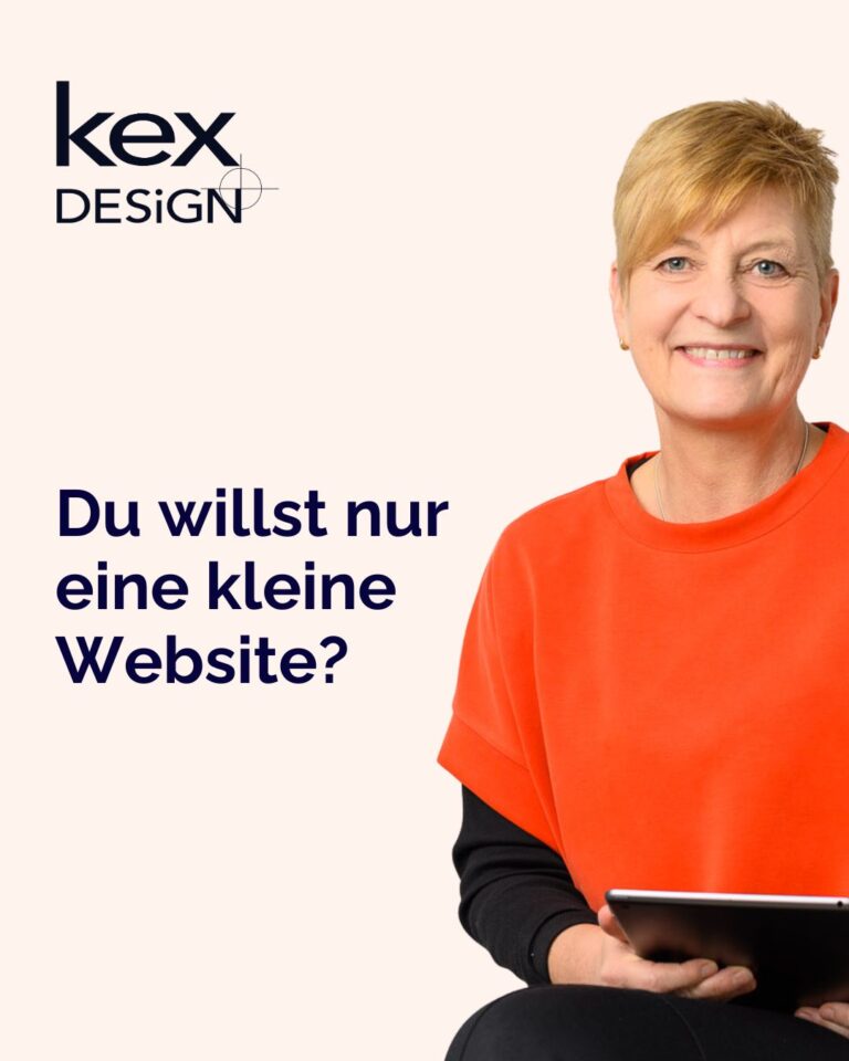Du willst eine kleine Website