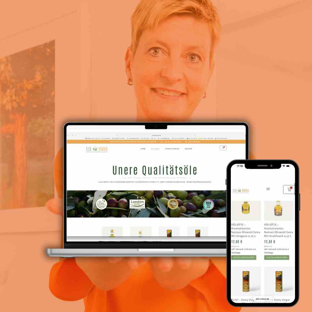 Website für Handwerker 22 Elia Urania Neuer Onlineshop