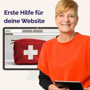 Erste HIlfe für deine Website