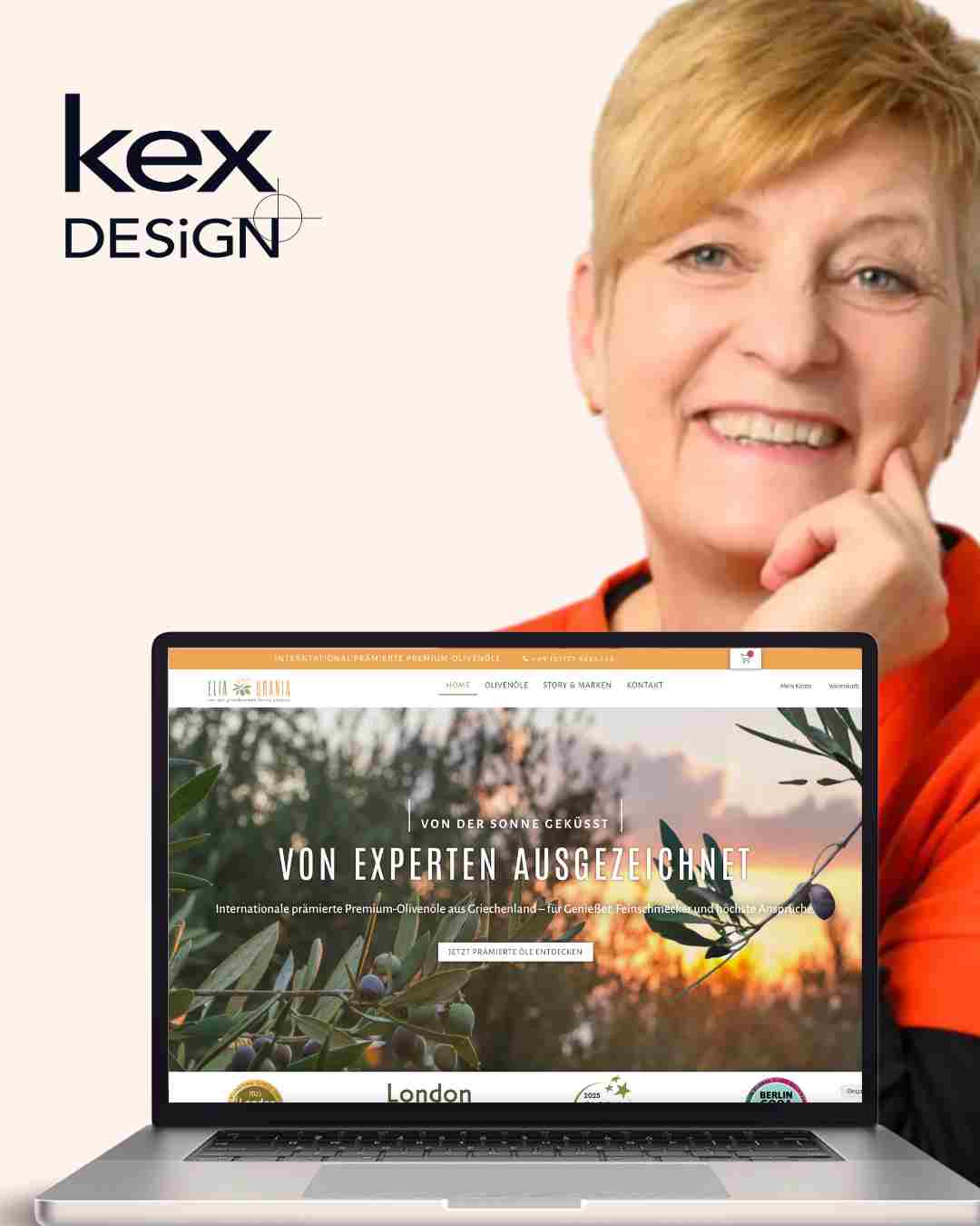 Website Onlineshop Elia Urania