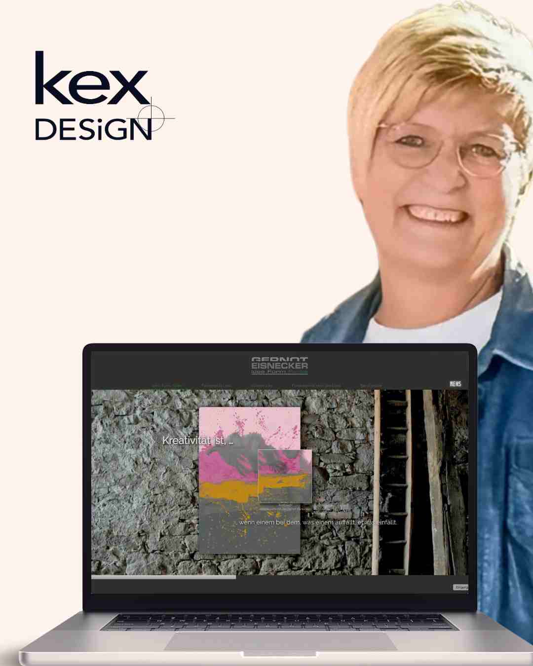 Website Künstler Portfolio