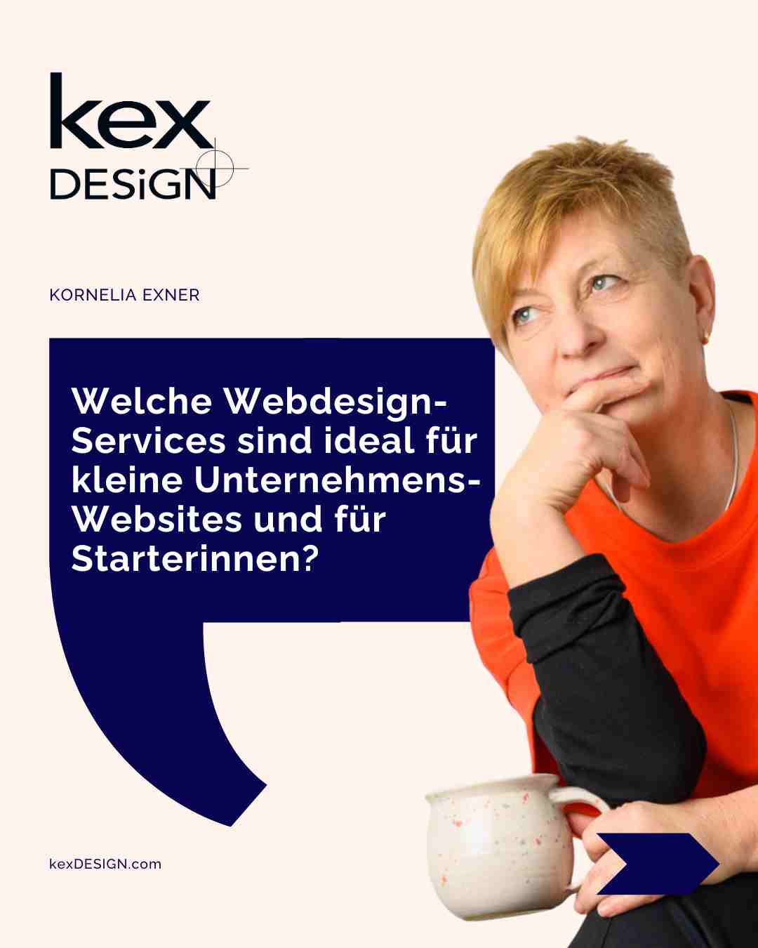 Webdesign-Services sind ideal für kleine Unternehmens-Websites und für Starterinnen